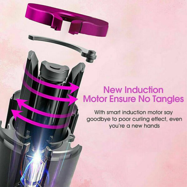 Electric LCD Display Automatic Rotating Cordless Hair Curler - Image 3