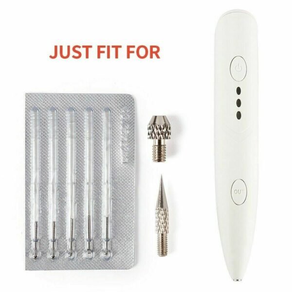 Ion Laser Freckle Skin Mole Dark Spot Remover Face Wart Tag Tattoo Removal Pen - Image 8