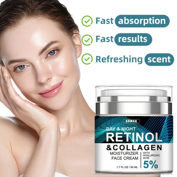 Advanced Retinol Collagen Cream For Face - Image 2